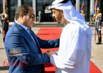 السيد الرئيس يهنيء الشيخ محمد بن زايد علي خطوة الامارات التاريخية للسلام.