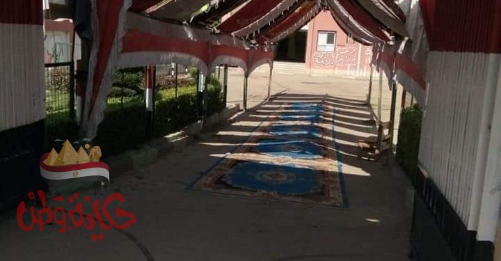 التجهيزات النهائية الخاصة بالمقار الانتخابية بمحافظة المنوفيه