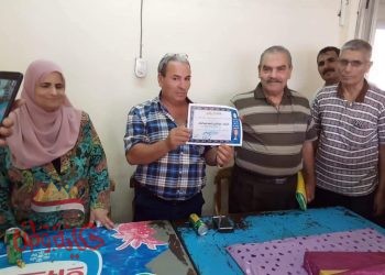 مجلس مدينة أشمون يكرم إثنين من أبنائه