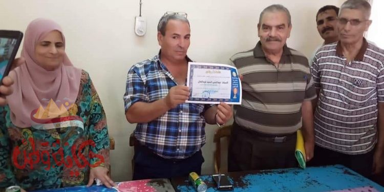 مجلس مدينة أشمون يكرم إثنين من أبنائه