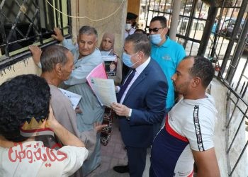 محافظ المنوفية  في طابور التصالحات بمدينة بركة السبع و 10 منافذ إضافية  