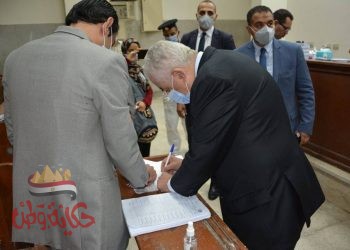 وزير التربية والتعليم يدلي بصوته في انتخابات مجلس الشيوخ