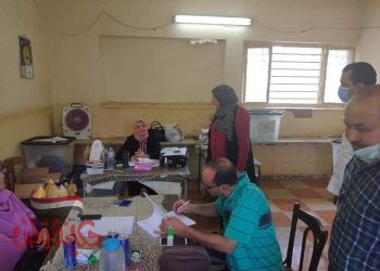 المنوفية : الأستاذة هناءعقيلة تتابع سير العملية الانتخابية بقرى مركز العاصمة شبين الكوم
