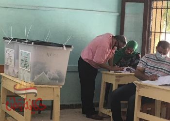 العاملون بتموين مطروح و على رأسهم وكيل وزارة التموين بمطروح يشاركون في انتخابات مجلس الشيوخ 2020