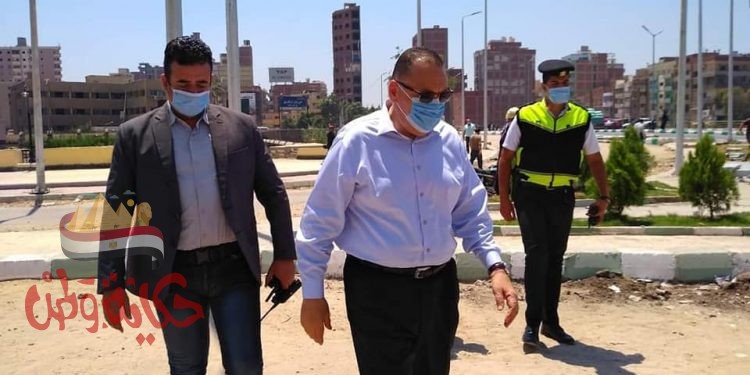 محافظ الشرقيه يتفقد أعمال تنفيذ المرحلتين الثانية والثالثة للمشي السياحي بمدينة الزقازيق