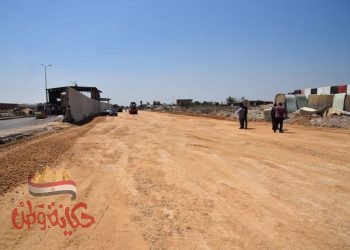 محافظ بورسعيد يتابع سير العمل في توسعة محيط منفذ النصر الجمركي