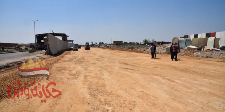 محافظ بورسعيد يتابع سير العمل في توسعة محيط منفذ النصر الجمركي