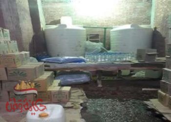 ضبط 1488لتر خل غير صالح للاستهلاك الادمي بالمحله اول