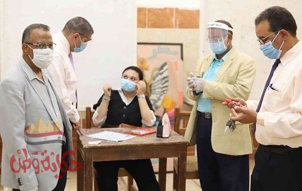 لجنة من الاعلى للجامعات تتفقد اختبارات القدرات بكليات جنوب الوادى