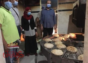 ماضي تتابع حملة تموينيةعلى المخابز وتحرير ( 9) محضر مخالفه بمطوبس