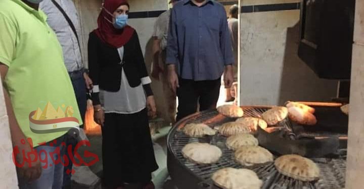 ماضي تتابع حملة تموينيةعلى المخابز وتحرير ( 9) محضر مخالفه بمطوبس