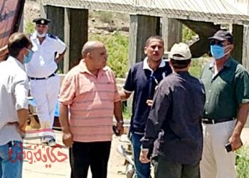 “”عبد العال ” تنفيذ ٦٦ قرار إزالة بمساحة ٨٣٢٦.٥م٢ على أملاك ترعة المحمودية