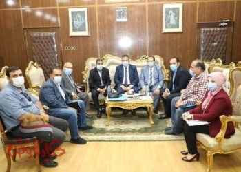 محافظ المنوفية : يستعرض الخطة العاجلة لرصف الطرق