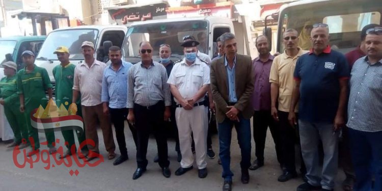 تكثيف الحملات والقضاء علي المخالفات والعشوائيات بمحافظة المنوفية