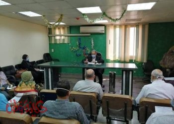 إجتماع المجلس التنفيذى لفرع التأمين الصحي بالشرقية عن شهر أغسطس 2020 م