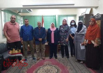 بالصور : اميمه عباس تستقبل وفد الصحة العالمية واليونيسيف ومياة الشرب للمشاركة فى تطوير الوحدات الصحية بالفيوم