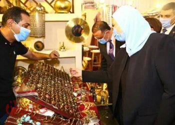 القباج تزور الإسكندرية.. ومركز التكوين المهني ومستشفى أيادي المستقبل وتفتتح معرض ديارنا