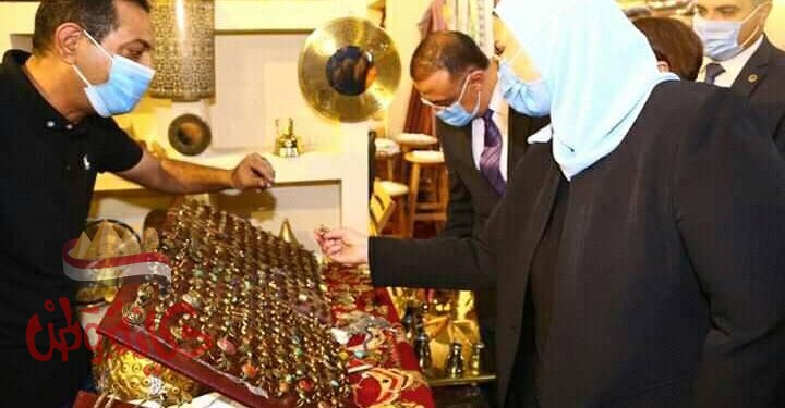 القباج تزور الإسكندرية.. ومركز التكوين المهني ومستشفى أيادي المستقبل وتفتتح معرض ديارنا