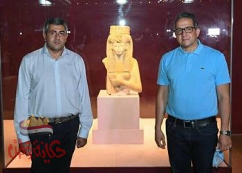 العناني وزوراب بولوليكاشيفيلي في ه، جولتهما اليوم بالغردقة،