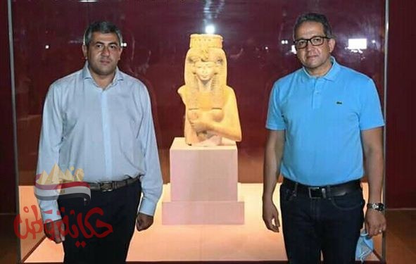 العناني وزوراب بولوليكاشيفيلي في ه، جولتهما اليوم بالغردقة،