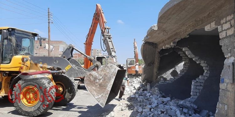 ازالة التعدى على ترعة المحمودية ارعبت قلوب المخالفين