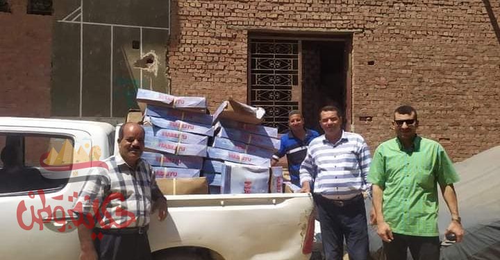 الفيــــــوم : ضبـــط كمية سمك ماكريل منتهى الصلاحيه بداخل ثلاجه مجمدات بجبله بمركز بسنورس