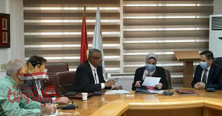 فى ايطار انطلاق مبادرة السيد رئيس الجمهورية “لزراعة  المليون شجرة ”  