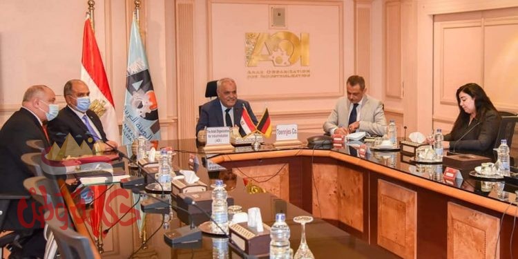 صرح صناعي لتوطين صناعة اللوحات المعدنية المرورية المؤمنة بالشراكة بين الهيئة العربية للتصنيع وشركة تونـجز الألمانية