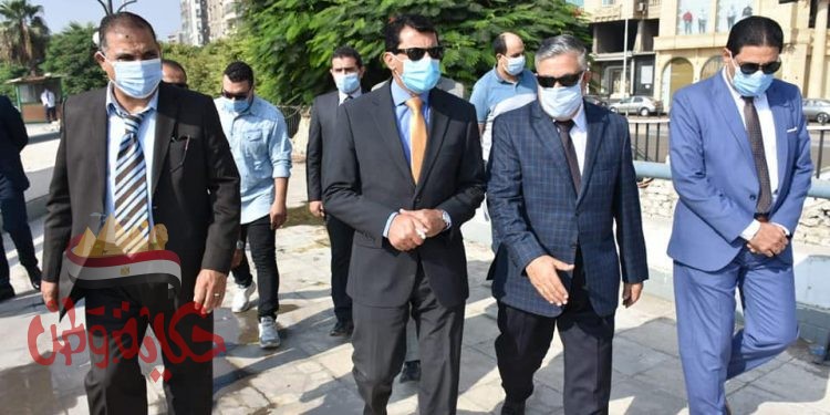 “صبحى” يتفقد نادي الصحفيين