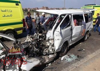 المنوفيه : شهود عيان يرون حادث الإقليمي