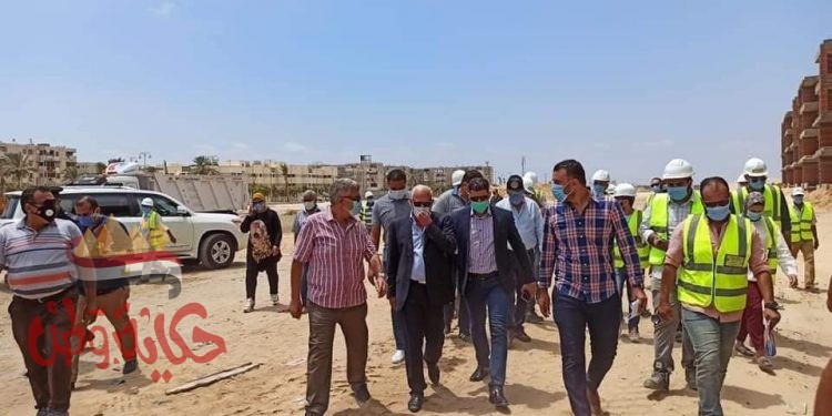 الغضبان يتفقد أعمال إنشاء “كومبوند” سكني ترفيهي ( داون تاون)