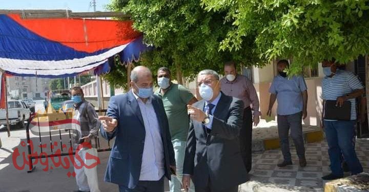 محافظ المنيا يتابع جاهزية عدد من اللجان لانتخابات مجلس الشيوخ