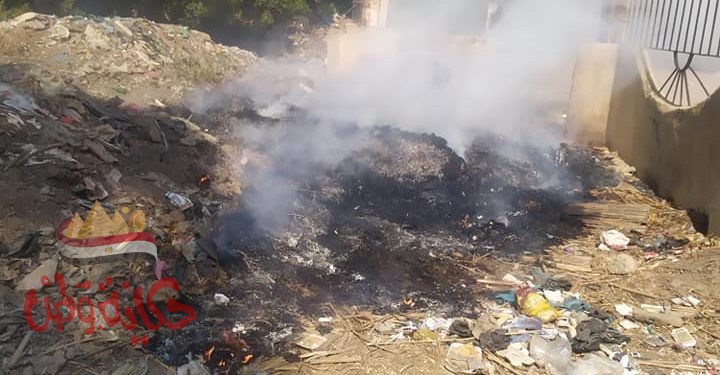 عاجل …. الاهال تسيطر على حريق بجوار اكشاك الكهرباء