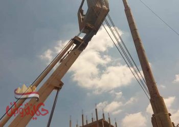 المنوفية : صيانة الكهرباء والتأكد من سلامة أعمدة الإنارة بقري مدينة تلا