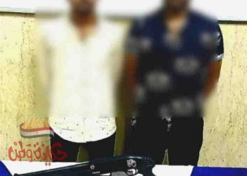 ضبط شقيقين بمنطقة عين شمس وبحوزتهما قطعتى سلاح نارى وذخائر للتشاجر مع آخر