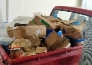 ضبط 30كرتونة بامية و40 شيكارة فراولة منتهية الصلاحية باحد مصانع الخضروات بكفر الدور