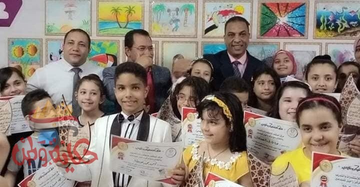 استقلبت مدينه دمياط الجديده براعم فنيه صغيره