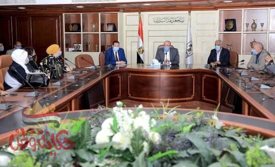 تسليم أجهزة حاسب آلي لدعم منطومة العمل بوحدات حماية الطفولة بالمراكز والمدن ببنى سويف