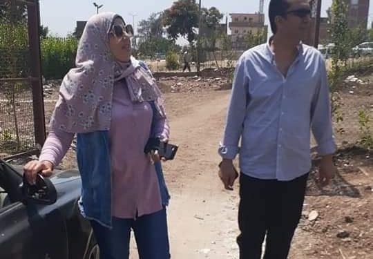 المنوفية :عقيلة بجولة تفقدية لمتابعة سير العمل بالمصيلحة