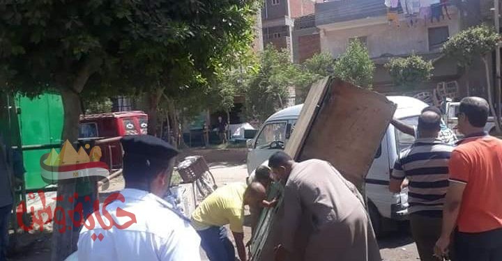 المنوفية :استمرار حملات الاشغالات بأشمون