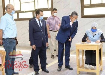 يوسف غرباوي يواصل جولاته التفقدية لامتحانات الجامعة