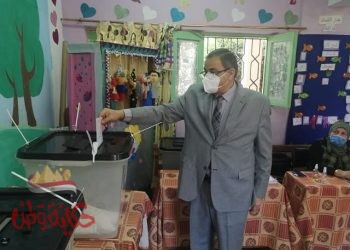 قيادات جامعة كفرالشيخ تشارك في إنتخابات مجلس الشيوخ