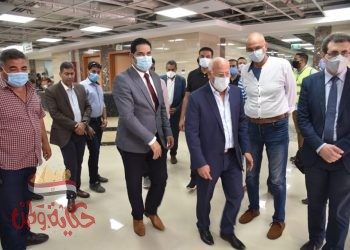 محافظ بورسعيد يتفقد مستشفي ٣٠ يونيو بجنوب بورسعيد 