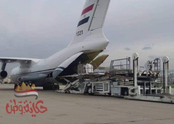 بأمر السيسى شحنه مساعدات ثالثه تصل لبنان صباح اليوم للمسانده فى مواجهة تداعيات الكارثة