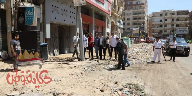 محافظ المنوفية يتفقد الشوارع الرئيسية بشبين الكوم لرفع كفاءة شبكة الطرق الرئيسية