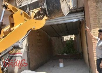 المنوفية : تنفيذ ازالات بقويسنا الموجه 16