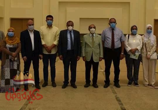 رئيس جامعة بنى سويف يتفقد التجهيزات النهائية لمركز التأهيل الطبي للأطفال ذوي الاحتياجات الخاصة