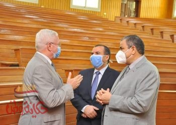 رئيس جامعة كفرالشيخ يستقبل وزير التعليم العالي الأسبق والوفد المرافق لسيادته