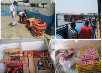 حملات مكبرة البيئة والمسطحات و ضبط السلع الغذائية الغير صالحة للاستهلاك