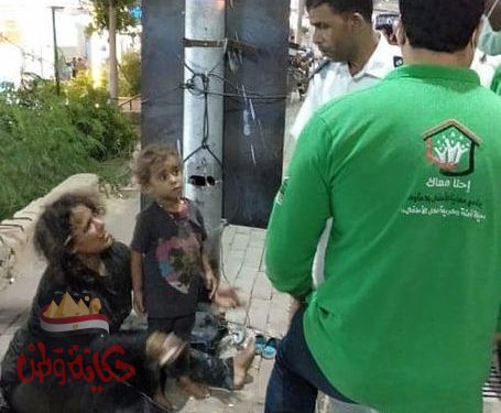 انقاذ سيدة وطفلتها فور تحرك فريق اطفال وكبار بلاماوى